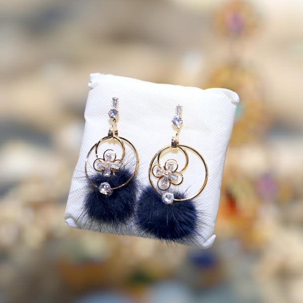 Funky Gold Plated Earrings