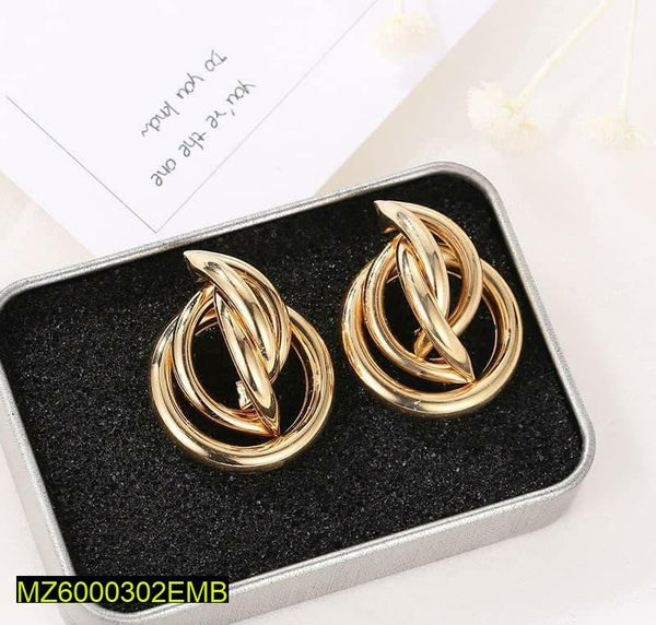 Luxury Tangles Loop Earrings