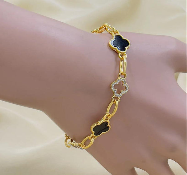 1 Pc Gold Plated Chain Bracelet